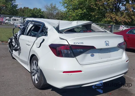 2025 Honda Civic Lx z USA, uszkodzony, nr VIN 2HGFE2F22SH517378